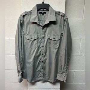 Marc Anthony Light Gray Shirt. Large